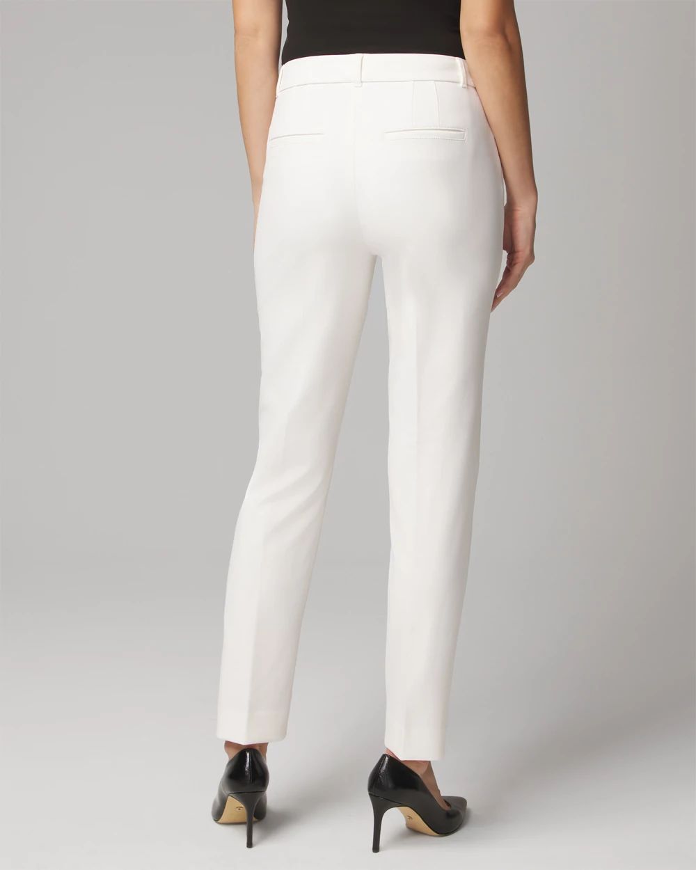 WHBM Elle Slim Ankle Comfort Stretch Pants White House Black Market